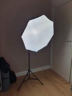 2 studiolichten softbox (amper gebruikt!), Audio, Tv en Foto, Fotografie | Fotostudio en Toebehoren, Ophalen, Zo goed als nieuw