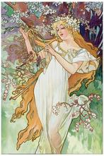 Mooie Art Nouveau Alphonse Mucha Poster affiche #3, Verzenden, Nieuw