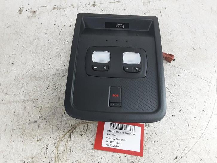 ECLAIRAGE DE PLAFONNIER Dacia Duster (DJF) (969816236R), Autos : Pièces & Accessoires, Éclairage, Dacia, Utilisé