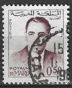 Marokko 1962-1965 - Yvert 442 - Koning Hassan - 0.50 c (ST), Timbres & Monnaies, Timbres | Afrique, Maroc, Affranchi, Envoi