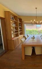 Massieve eiken boekenkast te koop – 2 m breed, 2,5 m hoog, Huis en Inrichting, Ophalen, Eikenhout