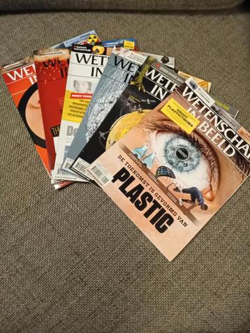 6 tijdschriften Wetenschap in beeld voorjaar 2018, Enlèvement ou Envoi, Utilisé