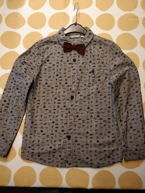 jongens hemd, Kinderen en Baby's, Kinderkleding | Maat 140, Zo goed als nieuw, Jongen, Overhemd of Blouse, Ophalen