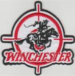 Winchester stoffen opstrijk patch embleem #2, Verzamelen, Verzenden, Nieuw