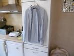 kledij heren hemd "massimo dutti" 38/15 blauwe carreau, Blauw, Halswijdte 38 (S) of kleiner, Ophalen of Verzenden, Massimo Dutti