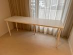 Bureau wit Ikea Lagkapten / Olov 200 x 60cm, Huis en Inrichting, Bureaus, Ophalen, In hoogte verstelbaar, Gebruikt, Bureau