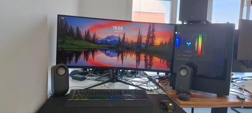 Gaming setup pc  rtx 4070 32gb ram i7 11700f met msi monitor, Computers en Software, Desktop Pc's, Zo goed als nieuw, SSD, Gaming