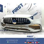 W206 BUMPER AMG VOORBUMPER S206 2021-2024 A2068858401 ZWART, Gebruikt, Voor, Mercedes-Benz, Ophalen of Verzenden