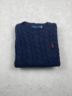 Pull Ralph Lauren torsadée Bleu Marine Taille S Homme, Kinderen en Baby's, Babykleding | Maat 86, Ophalen of Verzenden, Zo goed als nieuw