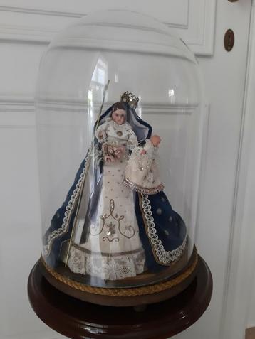 Grote glaze globe met kindje, Enlèvement, Utilisé