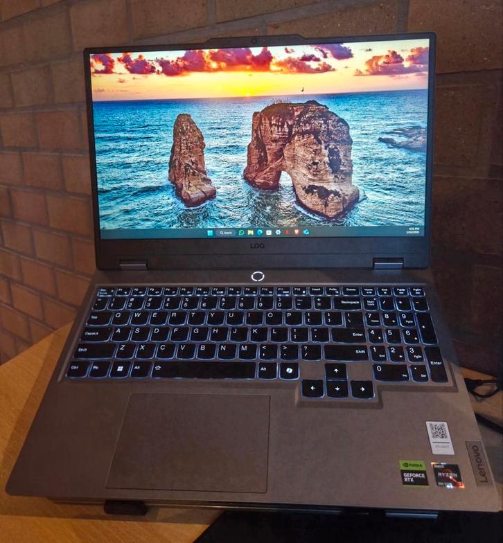 Lenovo loq gaming laptop, Computers en Software, Windows Laptops, Zo goed als nieuw, 15 inch, SSD, Qwerty, Met videokaart, Gaming