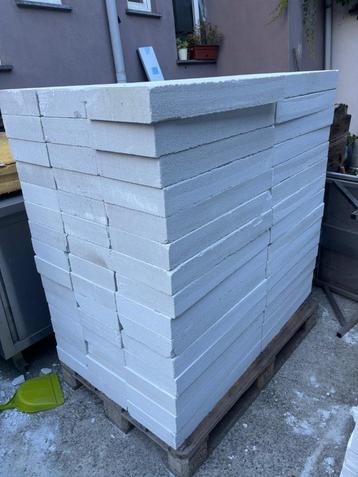 Bloc d’ytong disponible 62,5 x 25 x 8/ disponible 57,5x25x8 beschikbaar voor biedingen