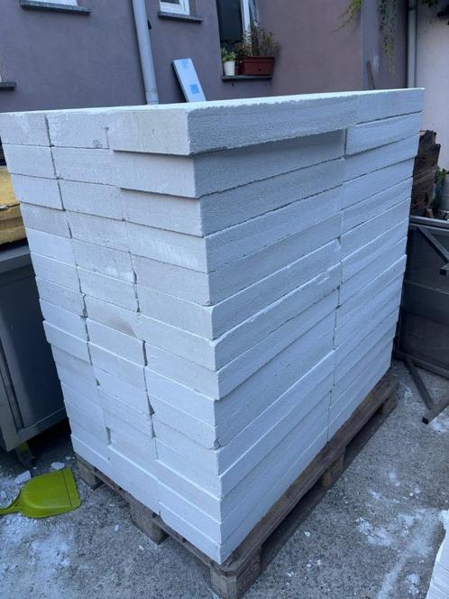 Bloc d’ytong disponible 62,5 x 25 x 8/ disponible 57,5x25x8, Doe-het-zelf en Bouw, Metselstenen, Nieuw, Beton, Ophalen