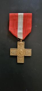 WW2 - Médaille Croix Anciens Combattants de Léopold III, Verzamelen, Ophalen of Verzenden
