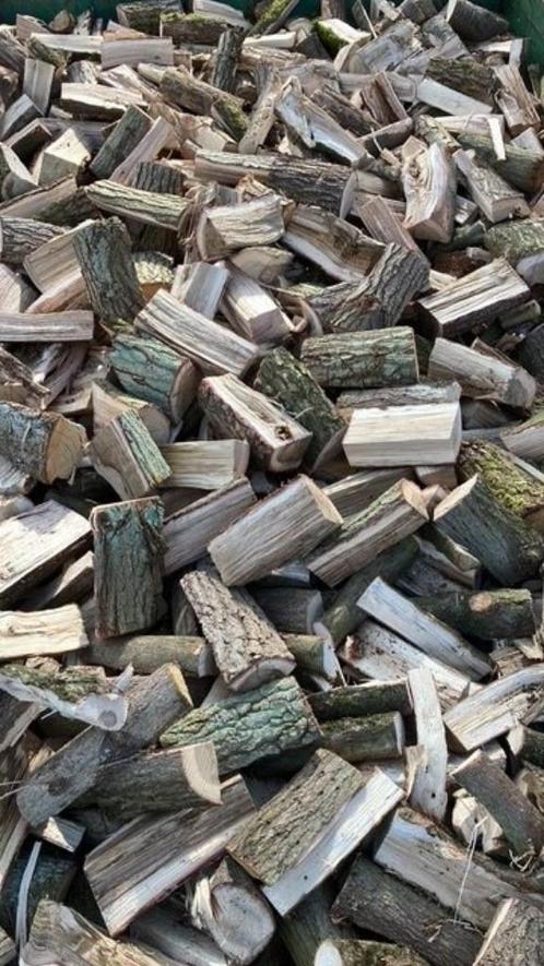 Brandhout te koop - Halfdroog of stookklaar, Tuin en Terras, Brandhout, Blokken, Ophalen