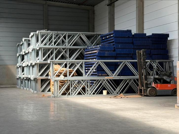 Grote partij pallet rekken prijs verlaagd, Zakelijke goederen, Kantoor en Winkelinrichting | Magazijn, Stelling en Opslag, Ophalen