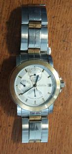 Michel Herbelin staal goud horloge, Handtassen en Accessoires, Horloges | Heren, Staal, Gebruikt, Staal, Polshorloge