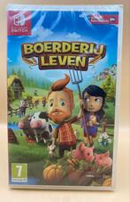 BOERDERIJ LEVEN SWITCH NIEUW SEALED, Games en Spelcomputers, Games | Nintendo Switch, Nieuw, Ophalen of Verzenden