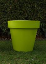 Pot de fleurs vert/boîte à fleurs en plastique/promotion, Jardin & Terrasse, Pots de fleurs, Synthétique, Intérieur, Rond, Enlèvement