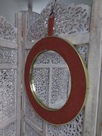 Ronde spiegel | vintage | 70-ies, Huis en Inrichting, Woonaccessoires | Spiegels, Ophalen, Minder dan 50 cm, Gebruikt, Rond