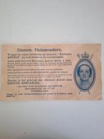 5x oud reclameleaflet cichorei Astrid Quartier Roeselare, Verzamelen, Ophalen of Verzenden, Zo goed als nieuw