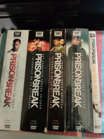 Prison break dvd boxen 4 seizoenen+film, Enlèvement ou Envoi, Comme neuf