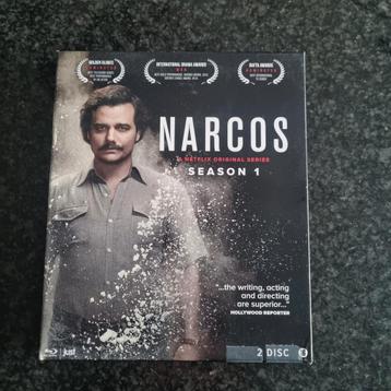 Narcos seizoen 1 blu ray serie NL 