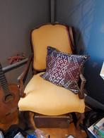 Fauteuil cabriolet style Louis XV, Maison & Meubles, Enlèvement, Utilisé, Tissus