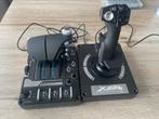LOGITECH Simulatiecontroller X56 Hotas, Computers en Software, Joysticks, Ophalen, Zo goed als nieuw
