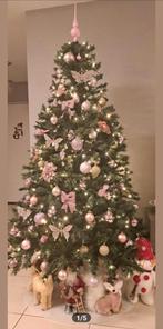 Kerstboom 210 met lichtjes, Diversen, Kerst, Ophalen of Verzenden, Zo goed als nieuw