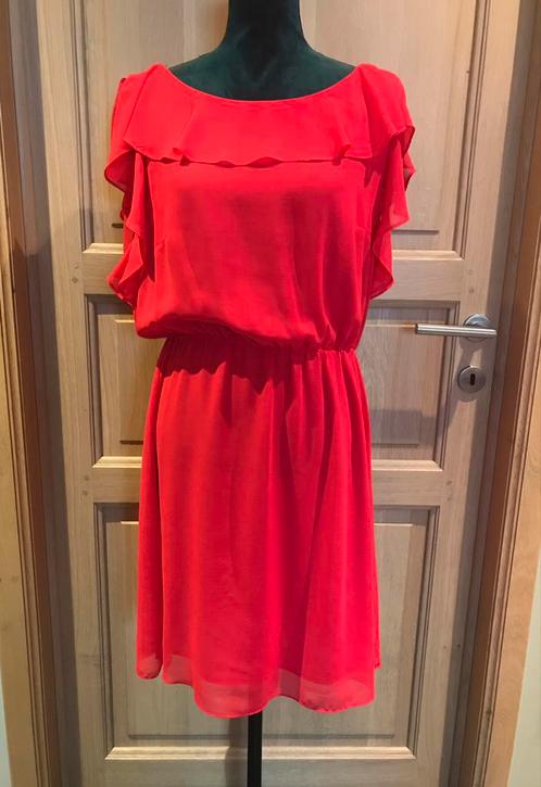 Jurk maat 38, Kleding | Dames, Jurken, Zo goed als nieuw, Maat 38/40 (M), Rood, Ophalen of Verzenden