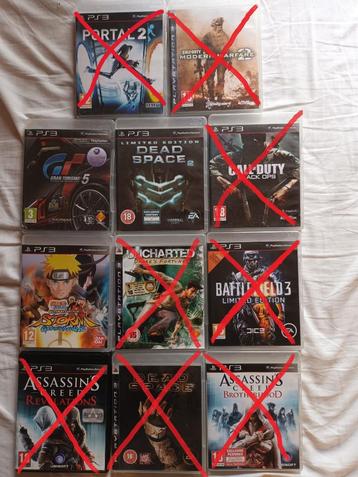 Jeux PS3, Enlèvement ou Envoi