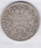 Franse munt: 2 frank 1894 A - zilver, Ophalen of Verzenden, Frankrijk, Losse munt, Zilver