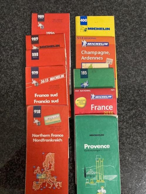 11 x Michelin landkaarten van Frankrijk, Boeken, Atlassen en Landkaarten, Frankrijk, Ophalen of Verzenden