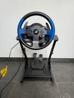Thrustmaster T150 + standaard, Games en Spelcomputers, Ophalen, Zo goed als nieuw, Stuur of Pedalen, PlayStation 5