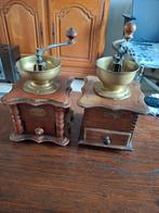 Lot de 2 moulins ancien  a café, Antiquités & Art, Enlèvement