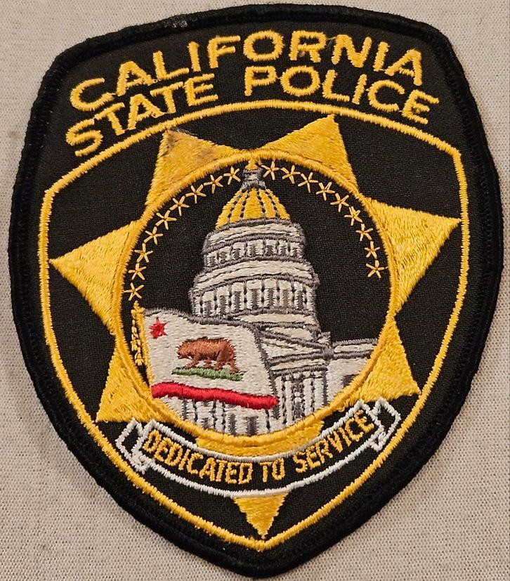 Patch de la police de l'État de Californie (CSP)
Il s'agit d, Collections, Objets militaires | Général, Enlèvement ou Envoi