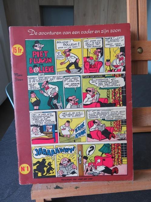 De avonturen van een vader en zijn zoon nr 1 Marc Sleen 1957, Boeken, Stripverhalen, Zo goed als nieuw, Ophalen of Verzenden