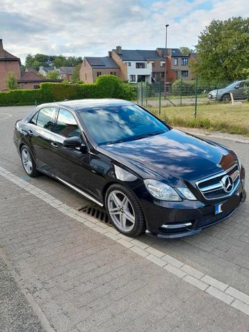 Mercedes-Benz E klasse, Auto's, Mercedes-Benz, Automaat, Zwart, Zwart, Te koop