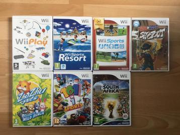 Nintendo Wii games beschikbaar voor biedingen