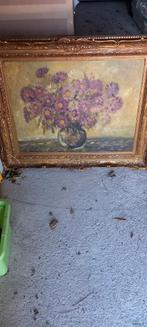Cadre  peint  à la main largeur 100 et hauteur 80, Antiek en Kunst