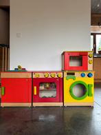 Houten speel keuken wonderworld met inhoud, Ophalen, Gebruikt, Hout, Speelkeuken