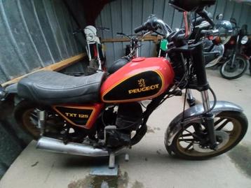 PEUGEOT 125 TXT 1980, Tourisme, 125 cm³, Particulier, 12 à 35 kW