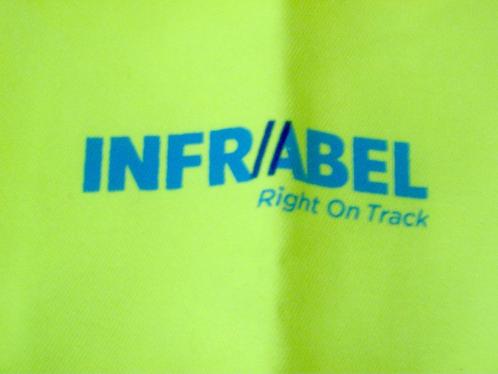 Gilet Fluorescent de Sécurité Jaune " INFR/ABEL" // SNCB, Verzamelen, Spoorwegen en Tram, Zo goed als nieuw, Trein, Overige typen