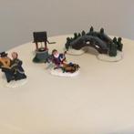 Kersthuisje accessoires 4 stuks, Diversen, Kerst, Ophalen of Verzenden, Zo goed als nieuw