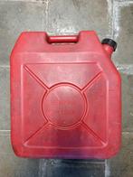Jerrycan van 20 liter met een paar liter stookolie, Ophalen