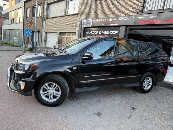 Ssangyong Actyon Sport (2.0cdi Mercedes) Zeer goede staat, Auto's, SsangYong, Bedrijf, Te koop, Actyon Sports, 4x4, ABS, Airbags