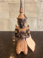Thai bronzen tempelwachter, Ophalen of Verzenden, Zo goed als nieuw