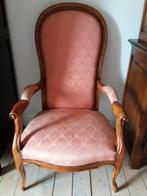 Authentique fauteuil voltaire (état neuf), Maison & Meubles, Fauteuils, Enlèvement