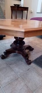 Table de salon en ronce de noyer 30 euros, 50 à 100 cm, Enlèvement, Utilisé, Autres essences de bois